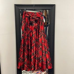 Plaid/Christmas Skirt